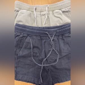 GAP Charcoal Elastic Waist Pants